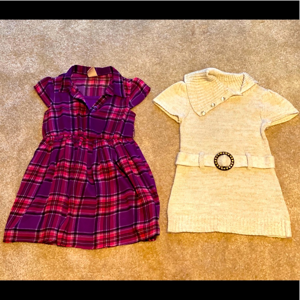 2 Girls XS dresses